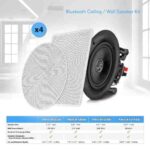 Parlantes de Techo Inalambricos X 4 Pyle Pro Pdicbt2106 10¨ - Imagen 7