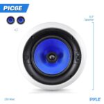Parlante de Techo Pyle Pro PIC6E 6.5" a 2 Vias 250W Par - Imagen 3
