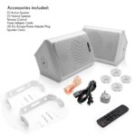 Parlantes de Interior o Exterior Pyle Pro PDWR66IFBWT 6.5¨ 300W Bluetooth Par - Imagen 7