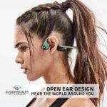AfterShokz Air AS650 - Auriculares inalámbricos de conducción ósea, color verde - Imagen 8
