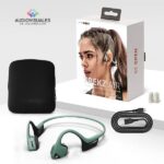 AfterShokz Air AS650 - Auriculares inalámbricos de conducción ósea, color verde - Imagen 5