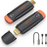 Transmisor y receptor VCOLink HDMI inalámbrico,2.4G/5G para transmitir video y audio a monitor desde computadora portátil/PC/TV Box/proyector