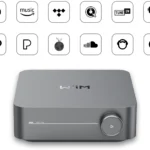 Amplificador Estereo WiiM AMP de transmisión multihabitación Compatible con AirPlay, Google Cast, Alexa