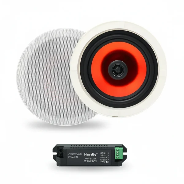 Parlante de Techo Herdio 2 Pcs 6.5'' Bluetooth 300W Par