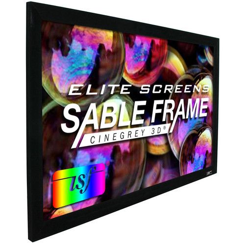 Pantalla Elite Screens de tiro estándar, CLR y ALR de 150 pulgadas 16:9 4K