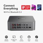 Pre Amplificador Estereo WiiM ULTRA Music Streamer Compatible con AirPlay, Google Cast, Alexa - Imagen 6
