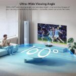 Pantalla ALR 120 ¨ proyector ultra tiro corto, 85% de rechazo de luz de techo ambiental 4K/8K UHD, 3D activo, marco fijo 16:9 - Imagen 13