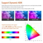 Cable HDMI de fibra óptica 8K 48 Gbps 8K60Hz 4K120Hz HDR dinámico eARC HDCP2.2/2.3 15 Metros - Imagen 7